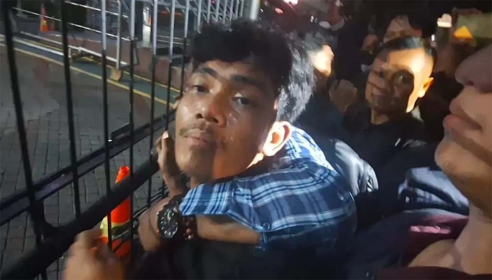 Terlalu Nekat! Copet Nyaris Tewas Diamuk Massa Saat Demo “Indonesia Gelap”