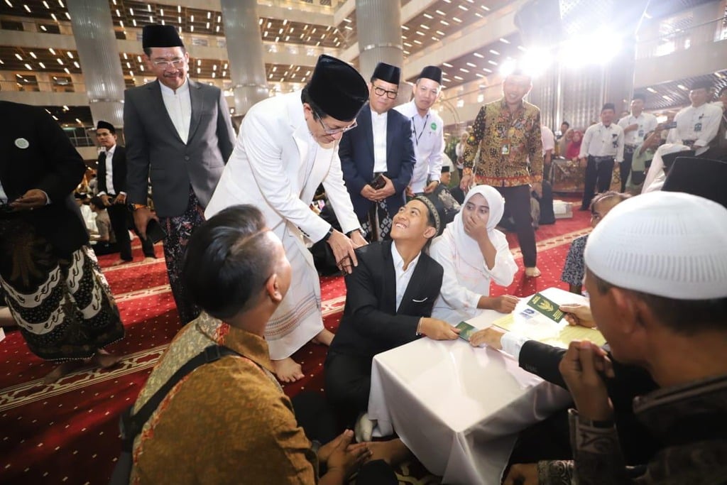 Kementerian Agama Gelar Nikah Massal di Masjid Istiqal, Jakarta